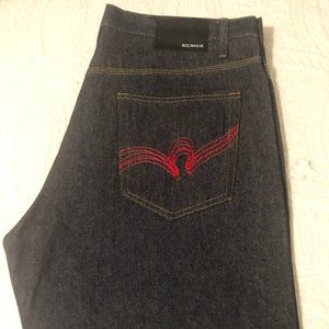 Men's Rocawear Jeans 38x30 LIKE NEW! Embroidered pockets!